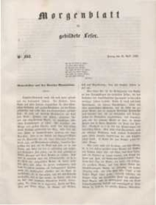 Morgenblatt für gebildete Leser, 1848, Freitag, 28. April 1848, Nr 102 [błędnie Nr 202]