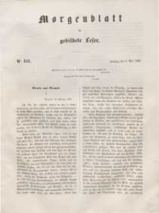 Morgenblatt für gebildete Leser, 1848, Dienstag, 9. Mai 1848, Nr 111.