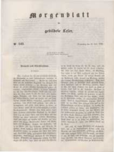 Morgenblatt für gebildete Leser, 1848, Donnerstag, 15. Juni 1848, Nr 143.