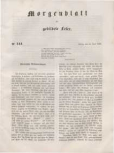 Morgenblatt für gebildete Leser, 1848, Freitag, 16. Juni 1848, Nr 144.