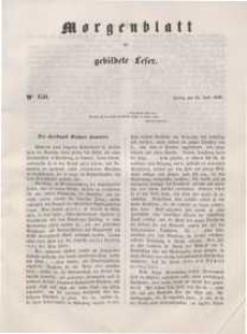 Morgenblatt für gebildete Leser, 1848, Freitag, 23. Juni 1848, Nr 150.