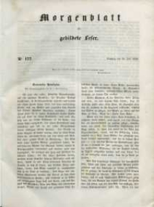Morgenblatt für gebildete Leser, 1848, Dienstag, 25. Juli 1848, Nr 177.