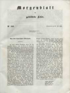 Morgenblatt für gebildete Leser, 1848, Sonnabend, 29. Juli 1848, Nr 181.