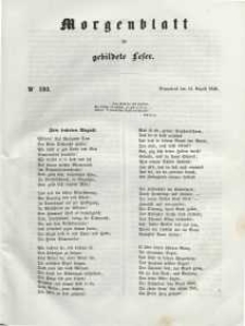 Morgenblatt für gebildete Leser, 1848, Sonnabend, 12. August 1848, Nr 193.