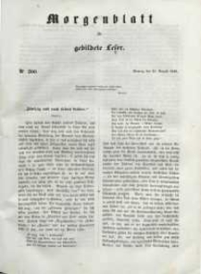 Morgenblatt für gebildete Leser, 1848, Montag, 21. August 1848, Nr 200.