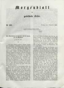 Morgenblatt für gebildete Leser, 1848, Dienstag, 5. September 1848, Nr 213.