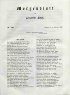 Morgenblatt für gebildete Leser, 1848, Mittwoch, 13. September 1848, Nr 220.