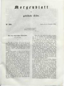 Morgenblatt für gebildete Leser, 1848, Freitag, 15. September 1848, Nr 222.