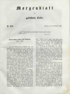 Morgenblatt für gebildete Leser, 1848, Montag, 18. September 1848, Nr 224.