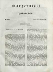 Morgenblatt für gebildete Leser, 1848, Montag, 25. September 1848, Nr 230.