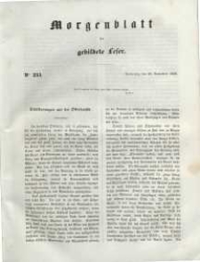 Morgenblatt für gebildete Leser, 1848, Donnerstag, 28. September 1848, Nr 233.