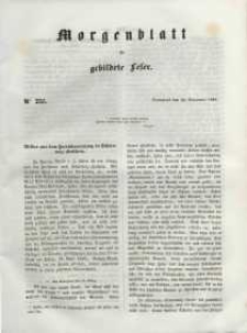 Morgenblatt für gebildete Leser, 1848, Sonnabend, 30. September 1848, Nr 235.