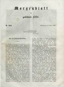 Morgenblatt für gebildete Leser, 1848, Mittwoch, 11. October 1848, Nr 244.