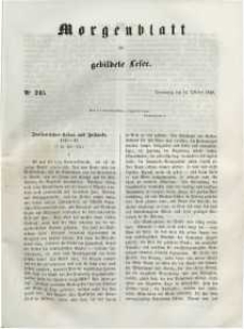 Morgenblatt für gebildete Leser, 1848, Donnerstag, 12. October 1848, Nr 245.