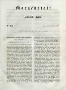 Morgenblatt für gebildete Leser, 1848, Mittwoch, 25. October 1848, Nr 256.