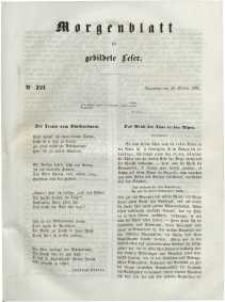 Morgenblatt für gebildete Leser, 1848, Sonnabend, 28. October 1848, Nr 259.