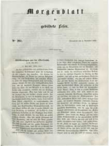 Morgenblatt für gebildete Leser, 1848, Sonnabend, 4. November 1848, Nr 265.