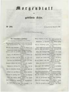 Morgenblatt für gebildete Leser, 1848, Freitag, 10. November 1848, Nr 270.