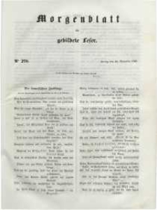 Morgenblatt für gebildete Leser, 1848, Freitag, 10. November 1848, Nr 270.