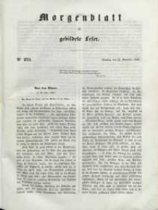 Morgenblatt für gebildete Leser, 1848, Dienstag, 14. November 1848, Nr 273.
