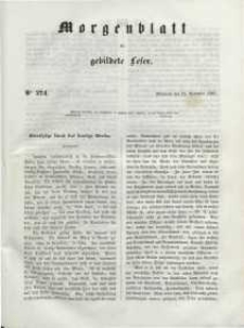 Morgenblatt für gebildete Leser, 1848, Mittwoch, 15. November 1848, Nr 274.