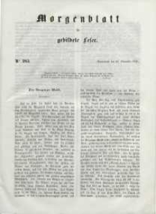 Morgenblatt für gebildete Leser, 1848, Sonnabend, 25. November 1848, Nr 283.