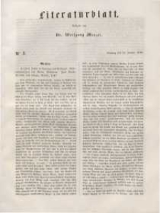 Literaturblatt, 1848, Dienstag, 11. Januar, Nr 3.