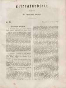 Literaturblatt, 1848, Sonnabend, 12. Februar, Nr 11.