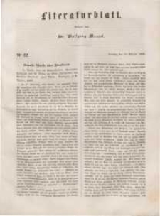 Literaturblatt, 1848, Dienstag, 15. Februar, Nr 12.