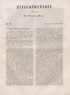Literaturblatt, 1848, Sonnabend, 19. Februar, Nr 13.