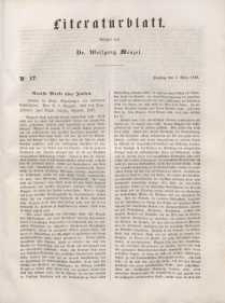 Literaturblatt, 1848, Dienstag, 7. März, Nr 17.