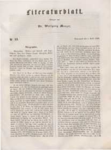Literaturblatt, 1848, Sonnabend, 1. April, Nr 23.