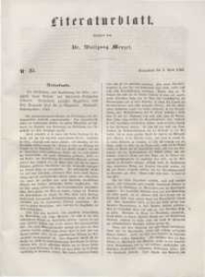 Literaturblatt, 1848, Sonnabend, 8. April, Nr 25.