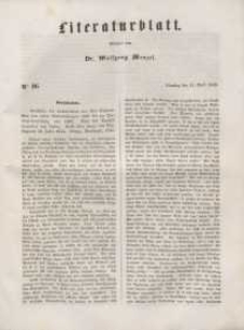 Literaturblatt, 1848, Dienstag, 11. April, Nr 26.