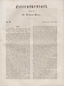 Literaturblatt, 1848, Sonnabend, 15. April, Nr 27.