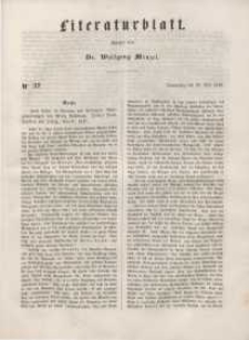 Literaturblatt, 1848, Donnerstag, 25. Mai, Nr 37.