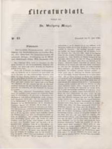 Literaturblatt, 1848, Sonnabend, 17. Juni, Nr 43.