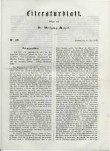 Literaturblatt, 1848, Dienstag, 11. Juli, Nr 49.