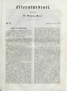 Literaturblatt, 1848, Dienstag, 18. Juli, Nr 51.