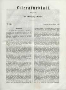 Literaturblatt, 1848, Donnerstag, 24. August, Nr 60.