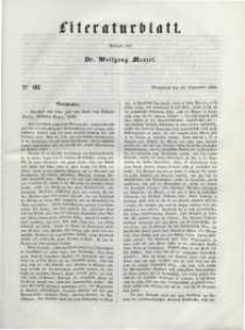 Literaturblatt, 1848, Sonnabend, 16. September, Nr 66.
