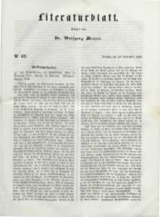 Literaturblatt, 1848, Dienstag, 19. September, Nr 67.
