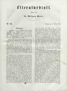 Literaturblatt, 1848, Dienstag, 17. October, Nr 74.