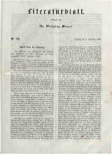 Literaturblatt, 1848, Dienstag, 7. November, Nr 79.