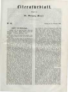 Literaturblatt, 1848, Dienstag, 14. November, Nr 81.