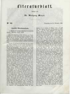 Literaturblatt, 1848, Donnerstag, 23. November, Nr 83.
