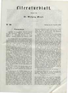 Literaturblatt, 1848, Dienstag, 19. Dezember, Nr 90.