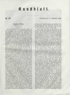 Kunstblatt, 1848, Donnerstag, 14. September, Nr 45.