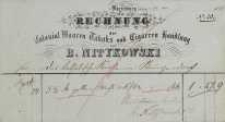 Rechnung nr 20/1861 (rachunek)