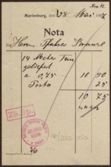 Nota (28.05.1907 r.)